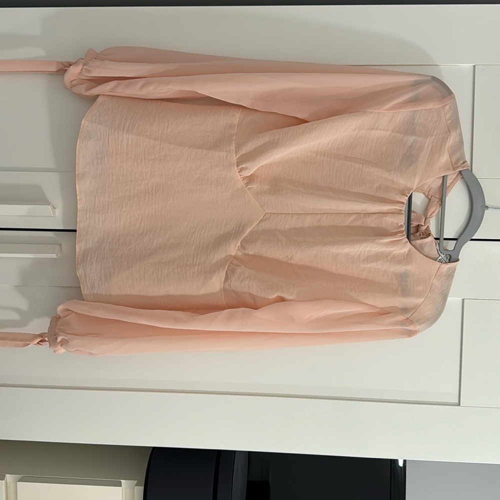 Topshop long sleeve blouse / top